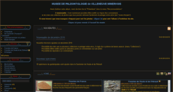 Desktop Screenshot of album.fossile-minervois.info