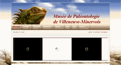 Desktop Screenshot of fossile-minervois.info